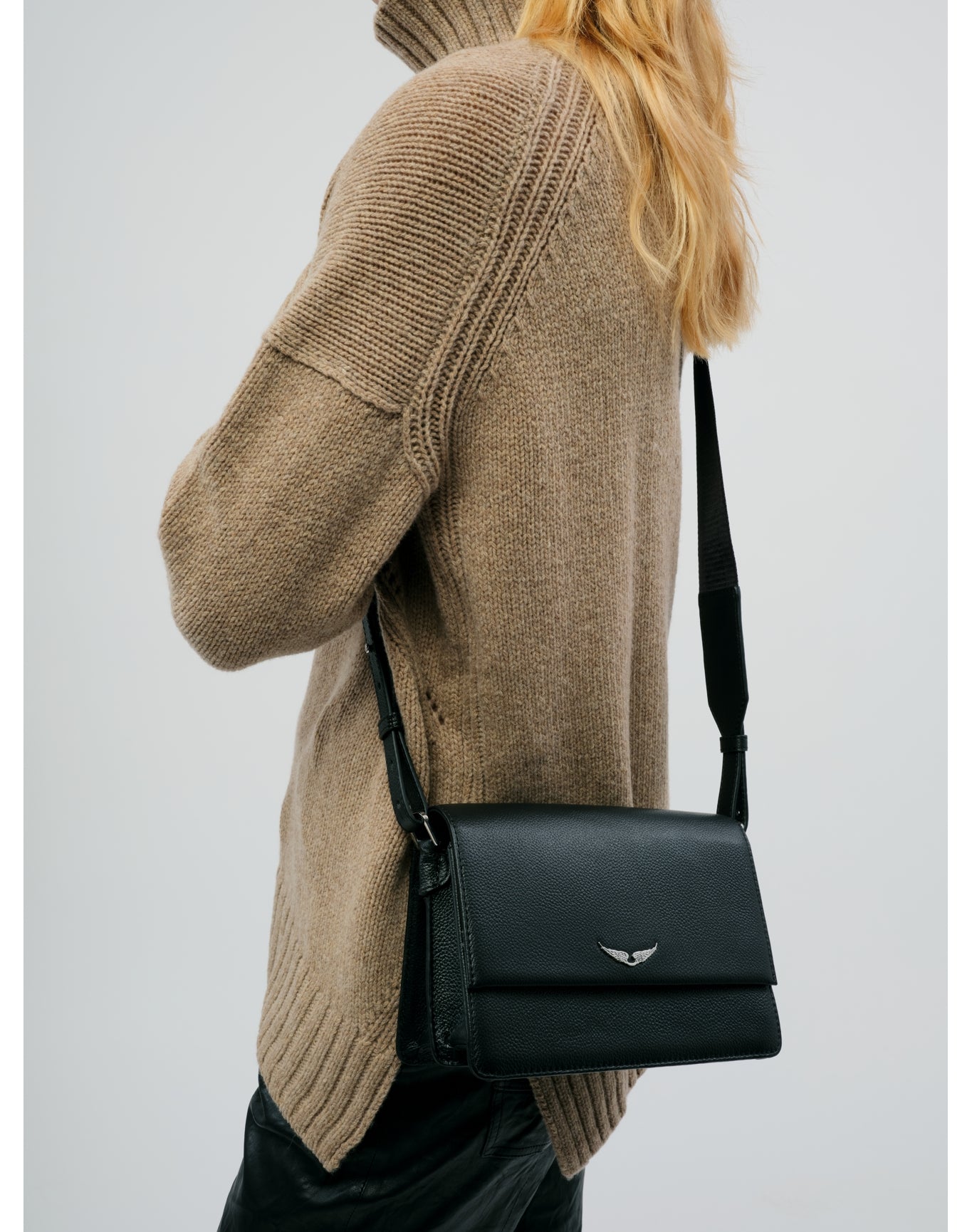 Women | Lolita Grained Leather | Black