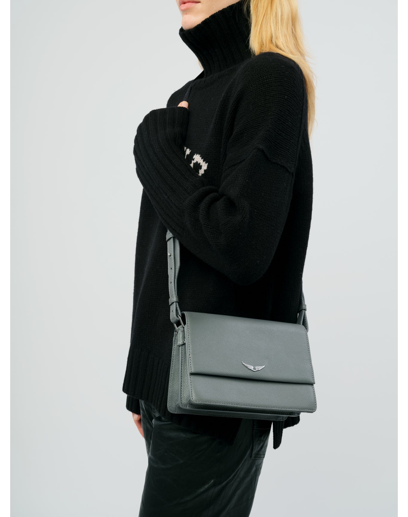 Women | Lolita Grained Leather | Road