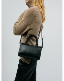 Women | Xs Sunny Wings Grained Leather | Black