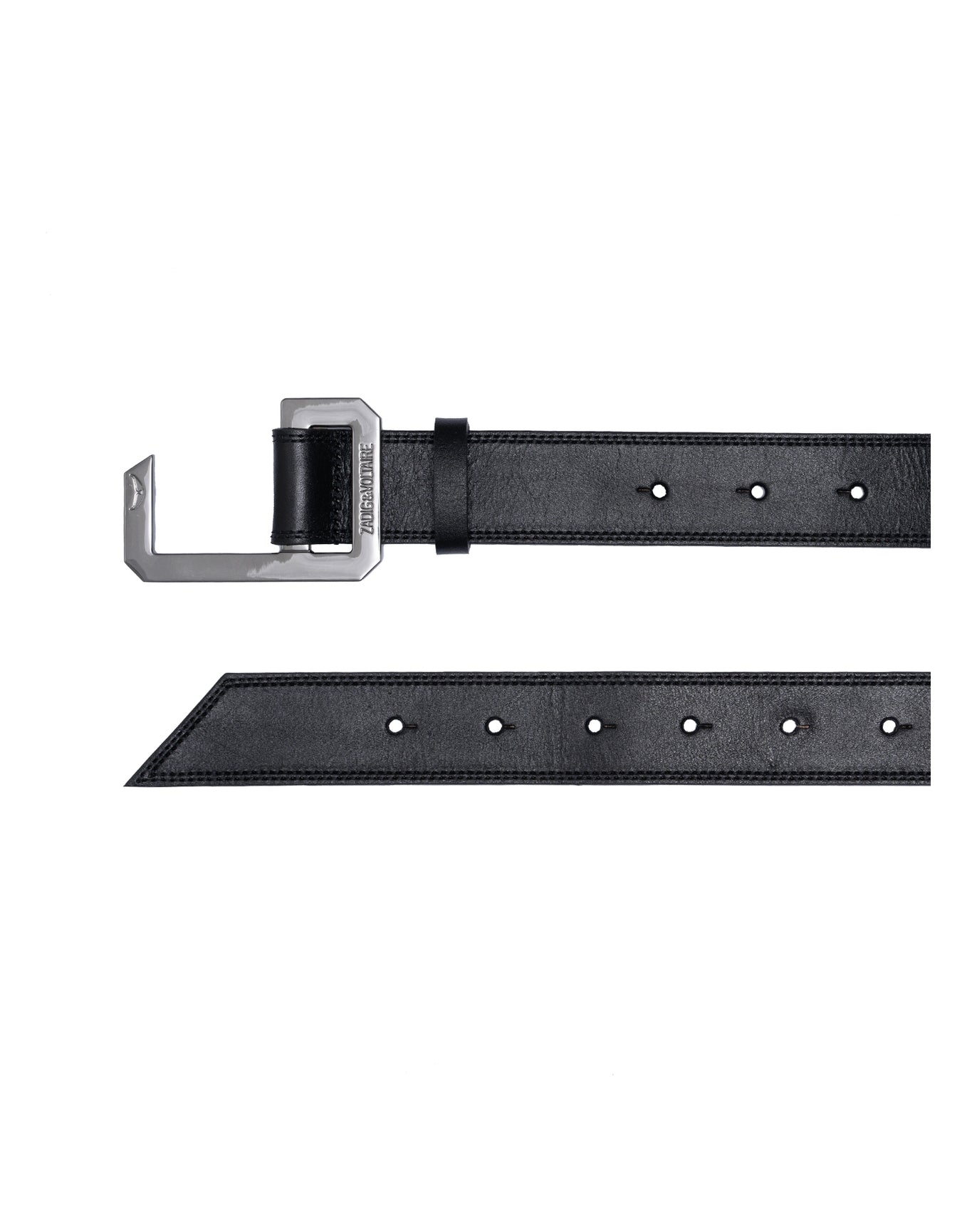 Women | La Cecilia Belt 35Mm Leather | Noir