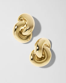 Knot Earrings | Yellow Gold