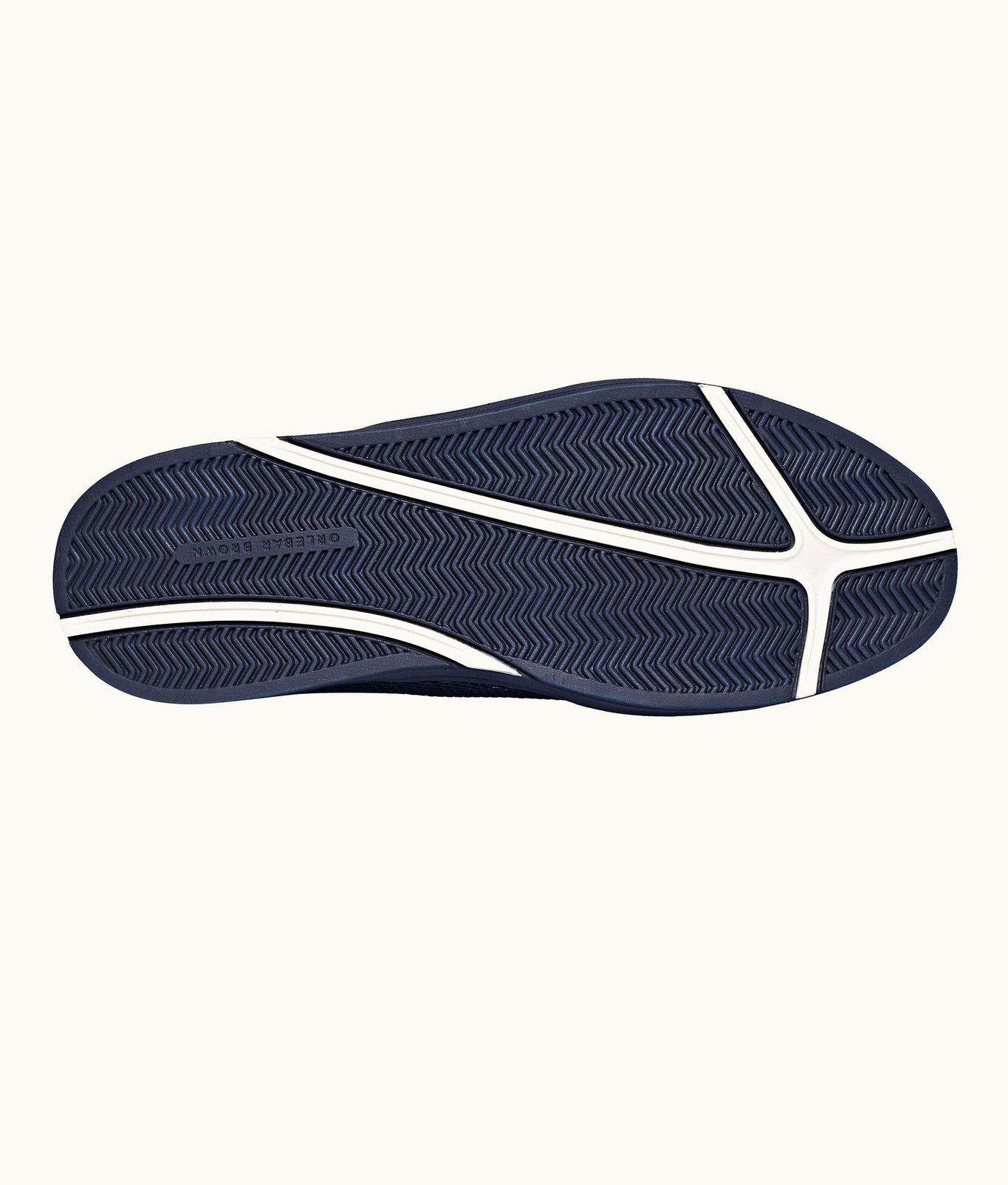 Larson Stripe O.B Stripe You Can Swim In Shoes | Navy/Orange