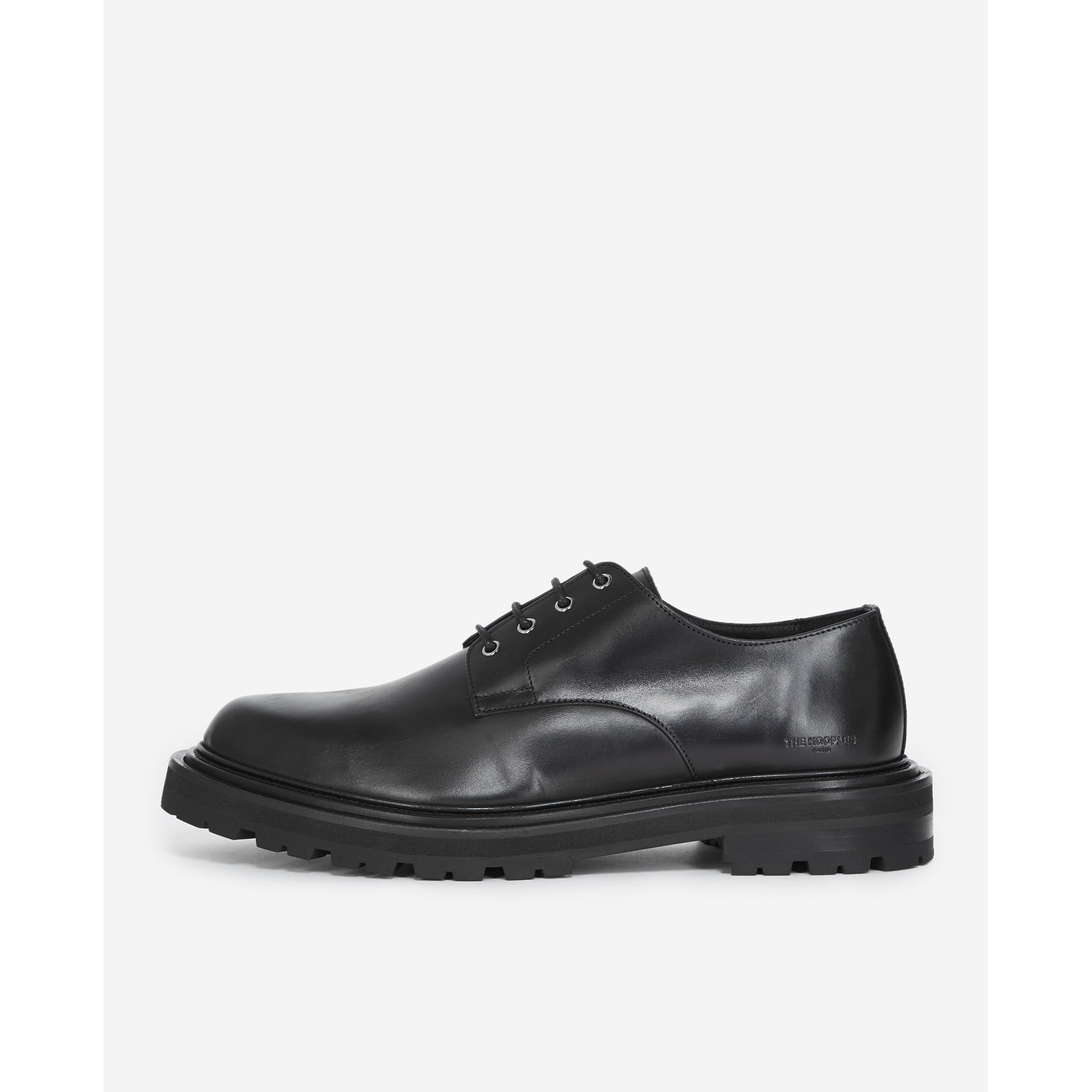 Leather Derbies | Women | Black