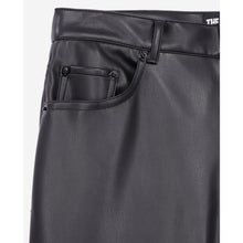 Leather Effect Trousers | Women | Black