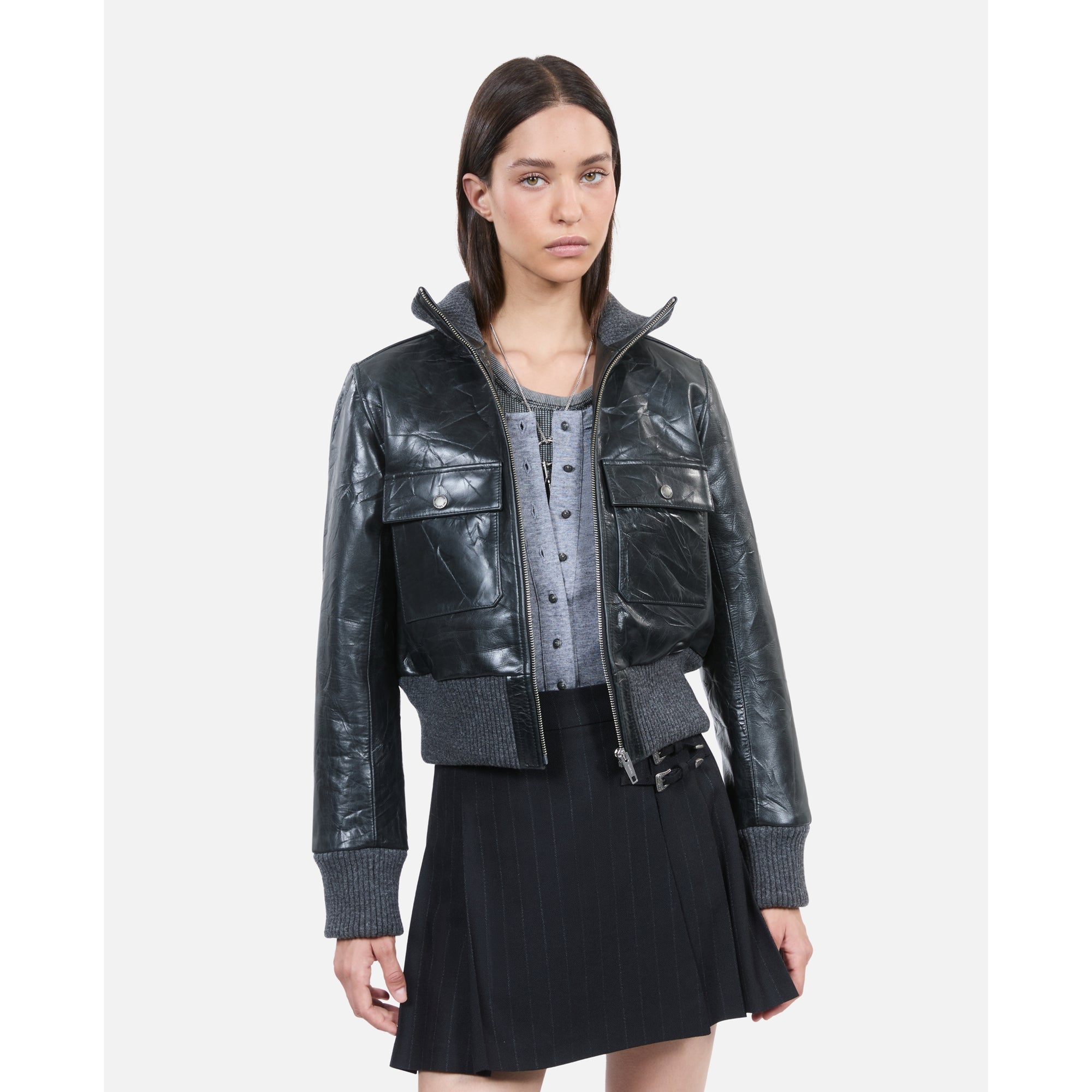 Leather Jacket | Women | Black