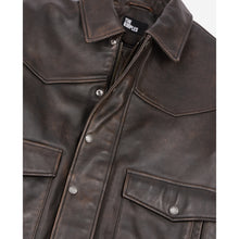 Leather Jacket | Men | Dark Brown