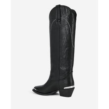 Leather Western Boots | Women | Black