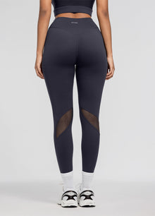 High-Waisted Stretch Performance Leggings | Charcoal