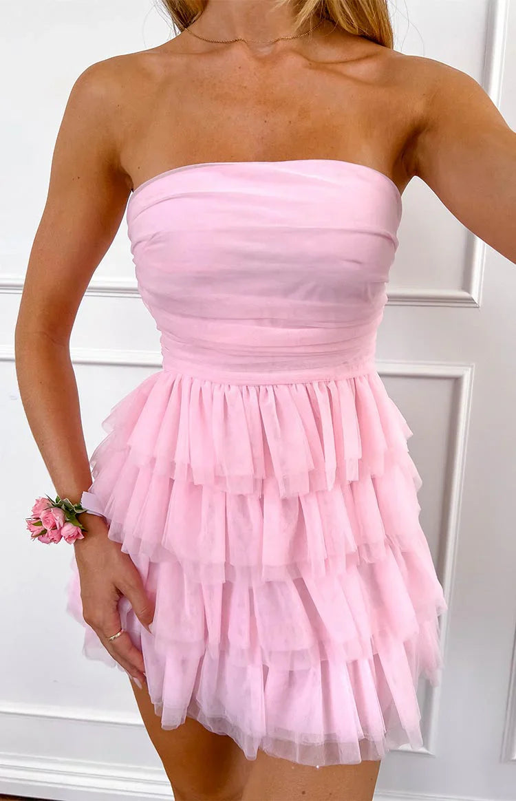 Leto Mini Dress | Pink