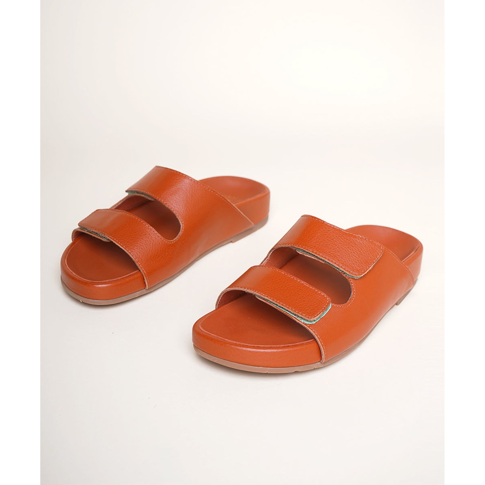 Lewie Velcro Strap Flat Sandal | Sienna