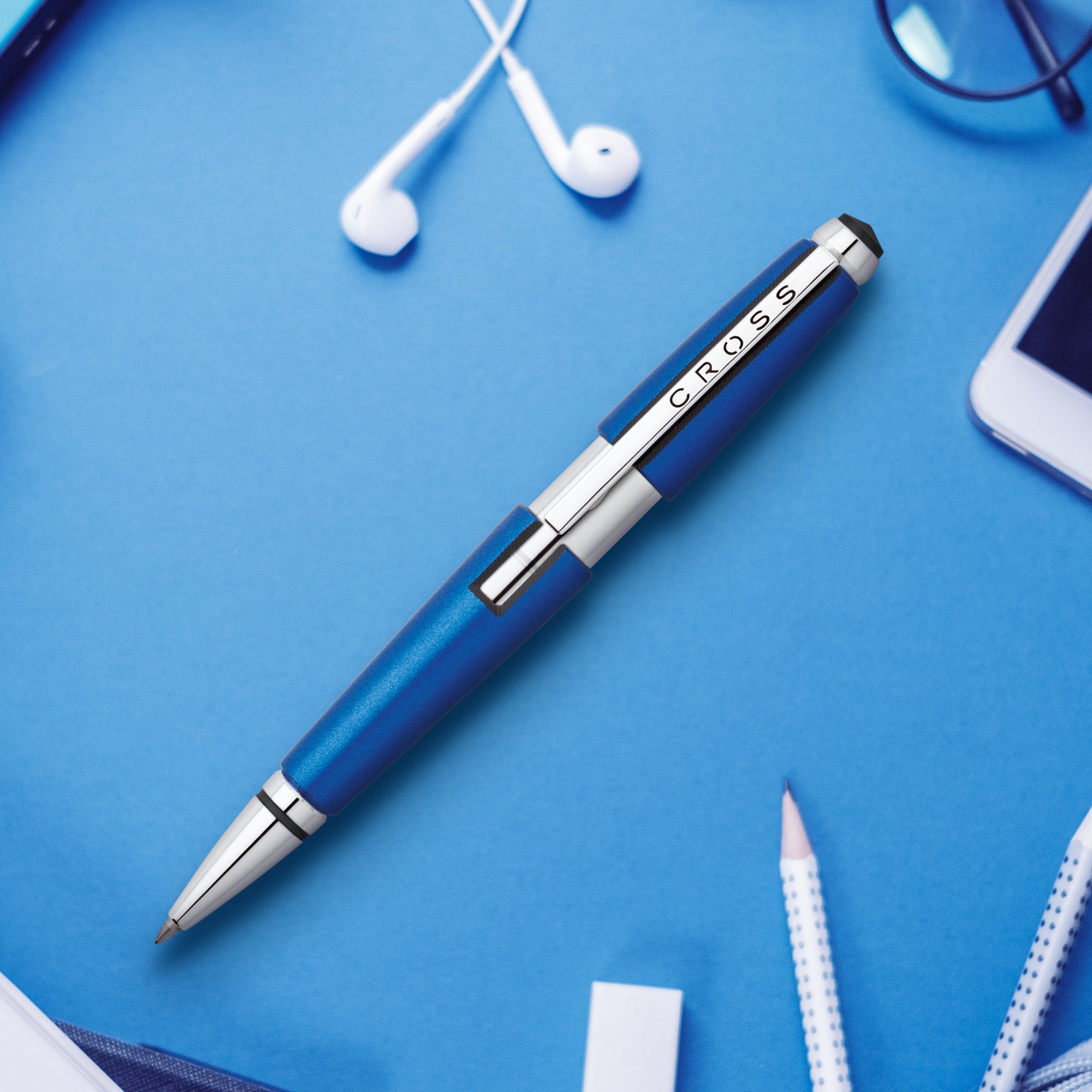 Edge Gel Rollerball Pen | Nitro Blue