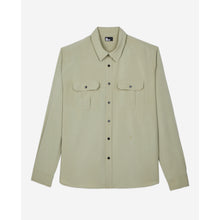 Light Green Shirt | Men | Khaki Grey