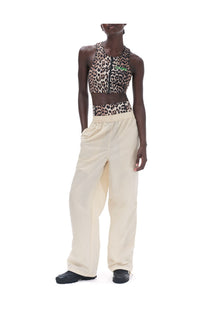 Light Tech Drawstring Trousers | Biscotti