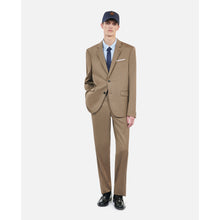 Light Wool Suit Trousers | Men | Brown