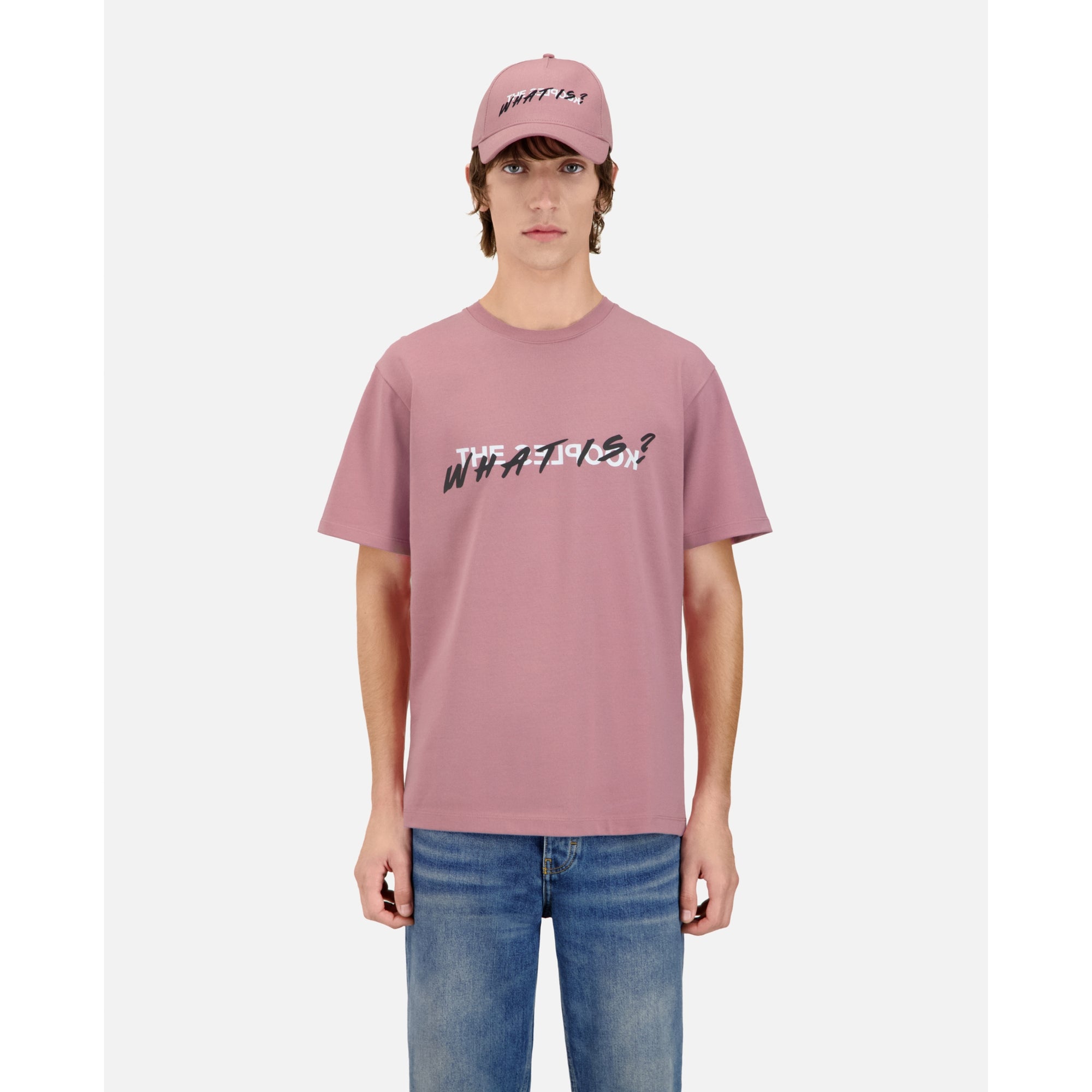 Lilac What Is T-Shirt | Men | Pink Wood