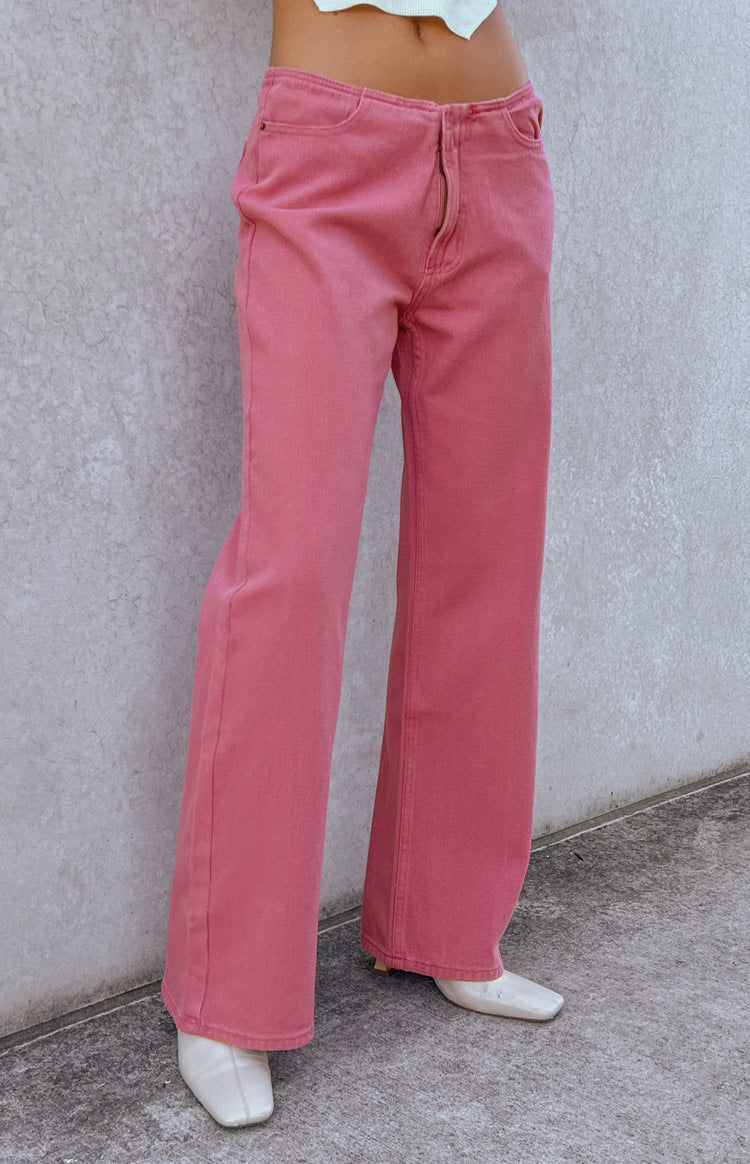 Lioness Practical Magic Jeans | Hot Pink