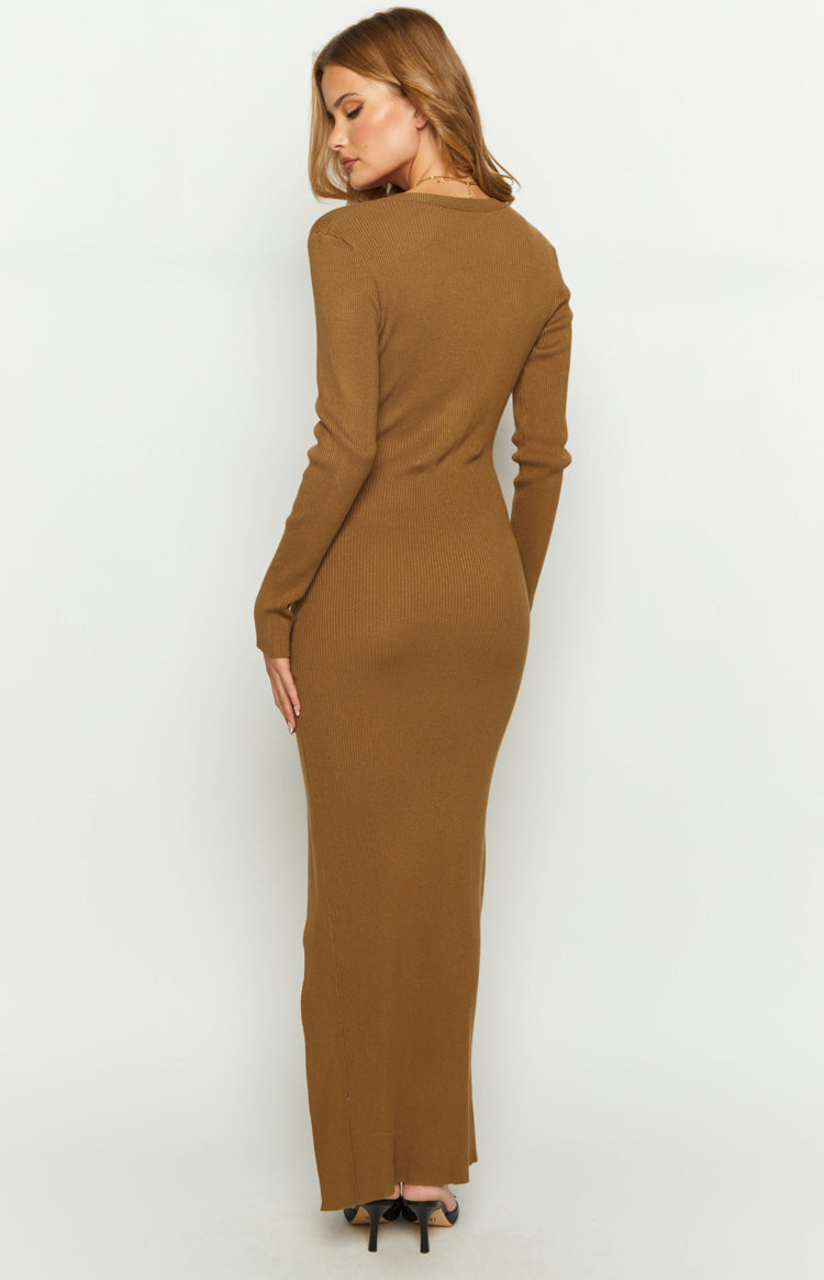 Lioness Opulence Maxi Dress | Camel