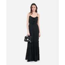 Long Dress With Bows | Women | Black