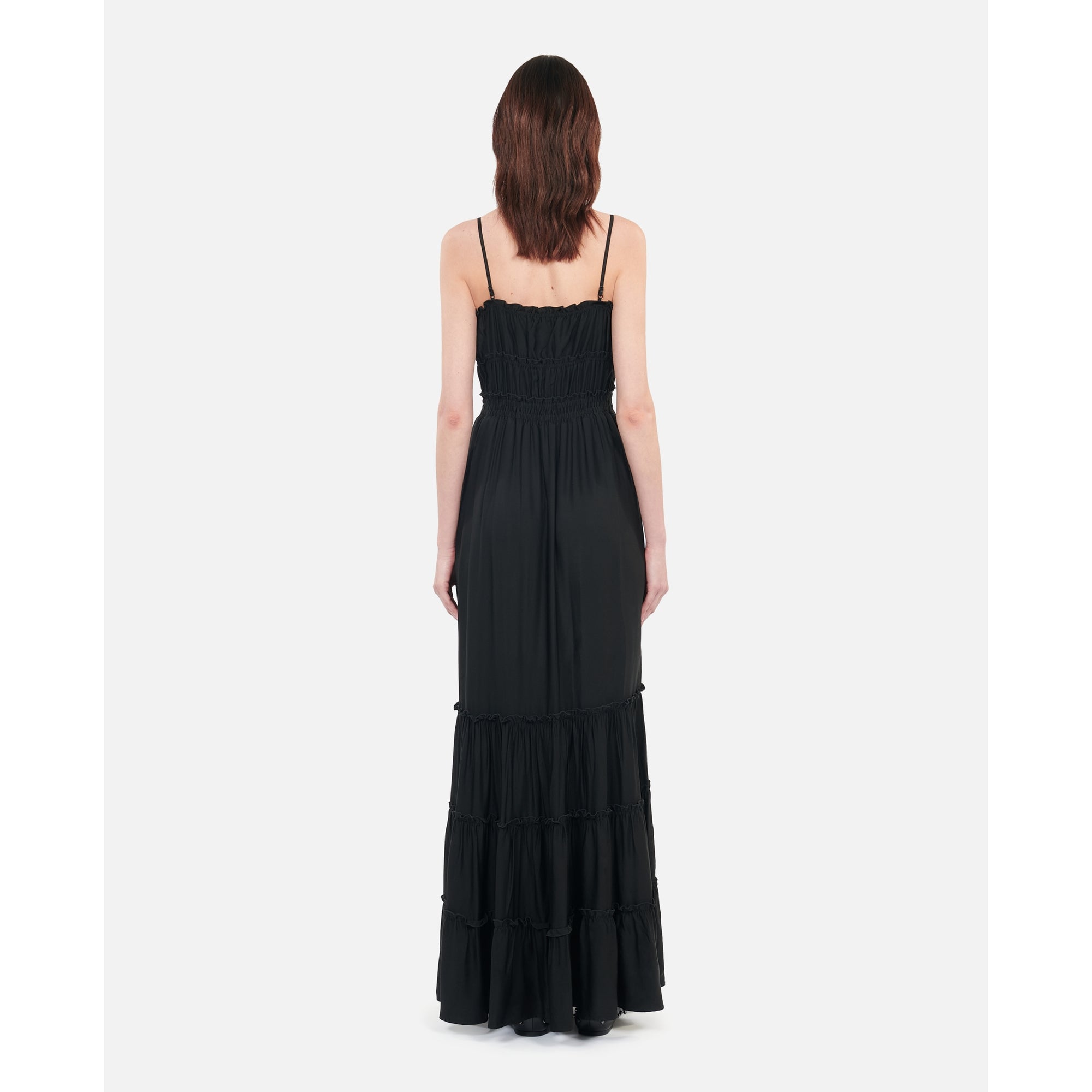 Long Dress With Bows | Women | Black