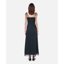 Long Dress With Lace | Women | Black