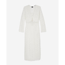 Long Guipure Dress | Women | White