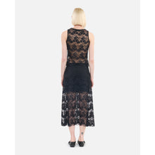 Long Lace Skirt | Women | Black