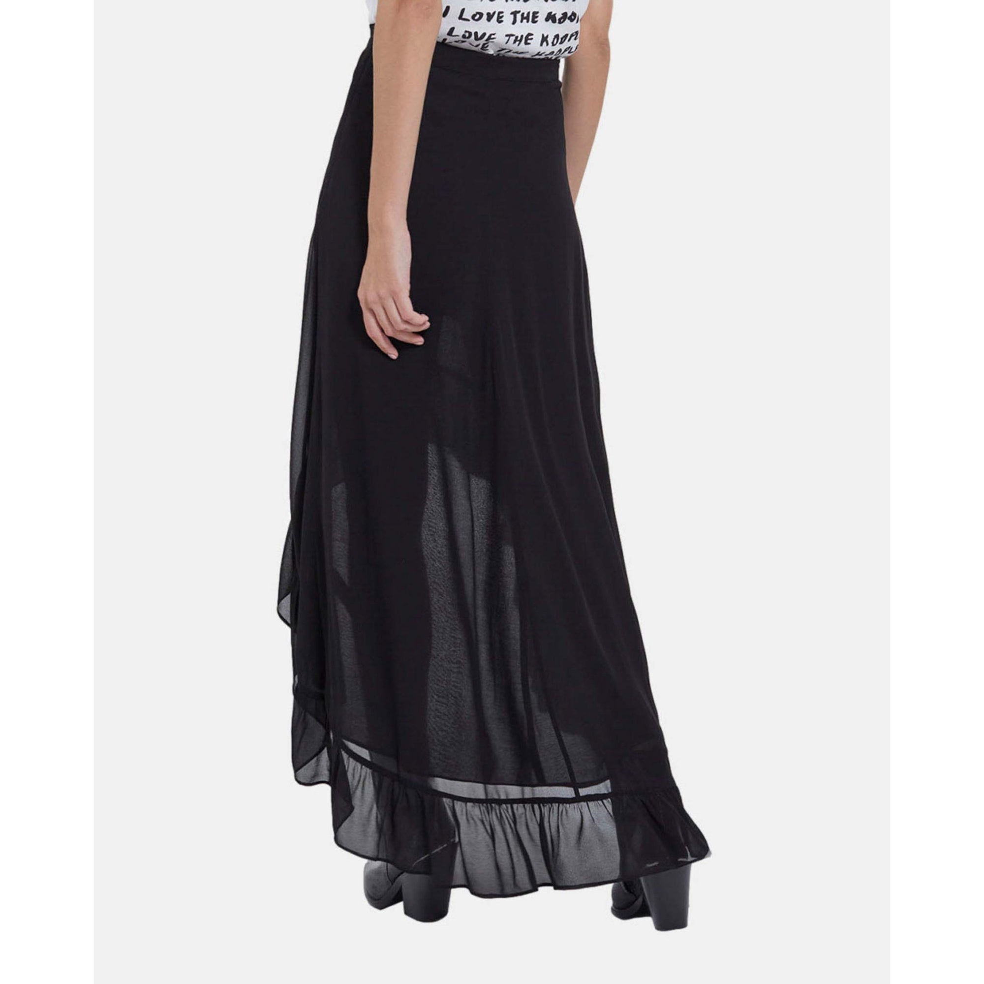 Long Skirt | Women | Black