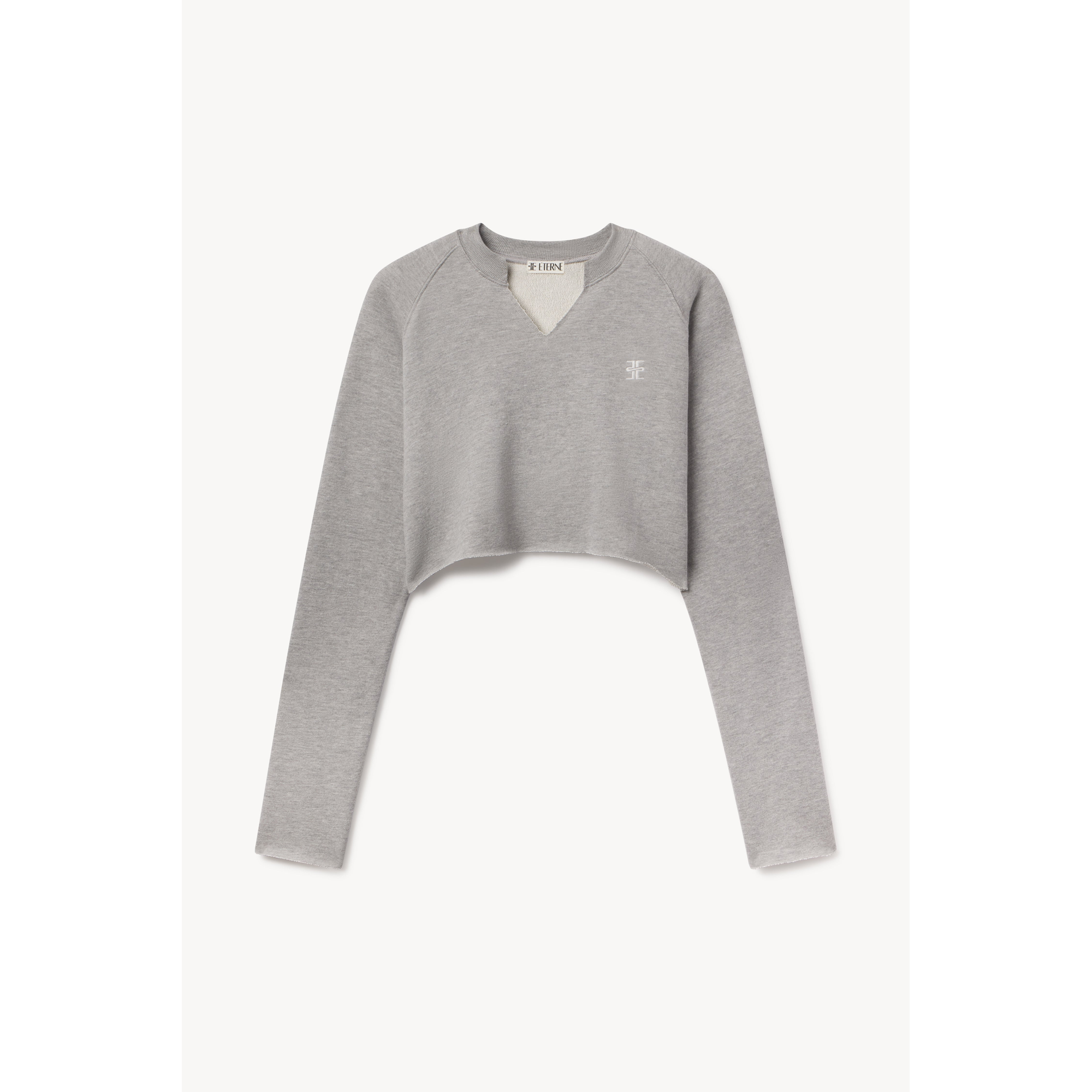 Long Sleeve Raglan Sweatshirt | Heather Grey