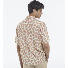 Loose-Fitting Shirt W/ Paisley Pattern | Men | White Pink