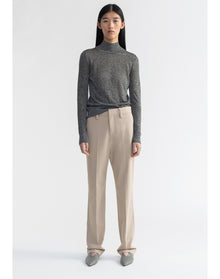 Loui | Straight Leg Suiting Pants | Ash