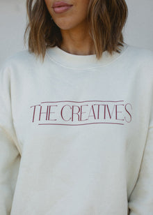 The Creatives Sweatshirt | White