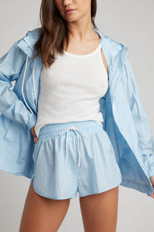 Parachute Zip Up | Glacier
