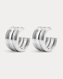 The Canyon Hoops | Silver