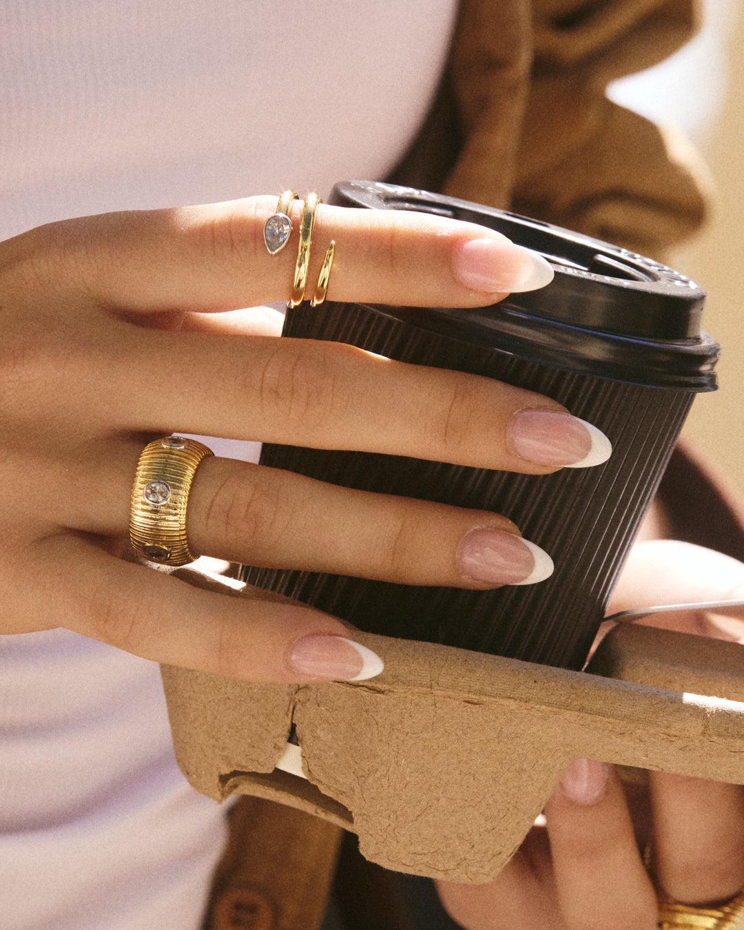 The Marais Coil Ring | Gold/Silver