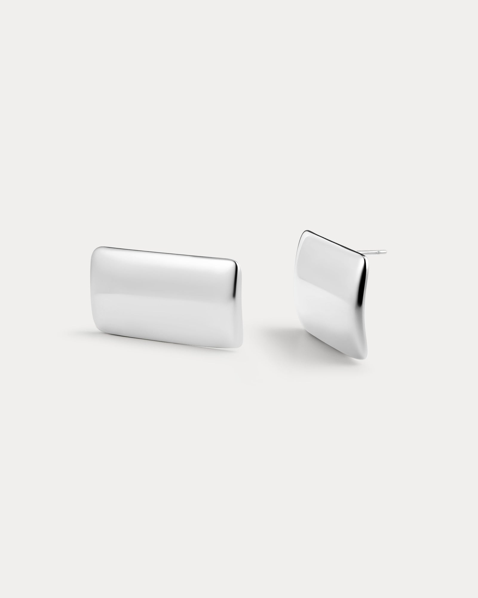 The Solstice Metal Studs | Silver