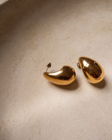 Gia Hoops - Gold | Plated Gold