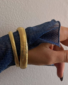 Flex Snake Chain Bracelet - Gold | Plated Gold