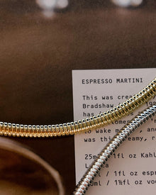 Mini Flex Snake Chain Necklace | Lobster clasp | Silver