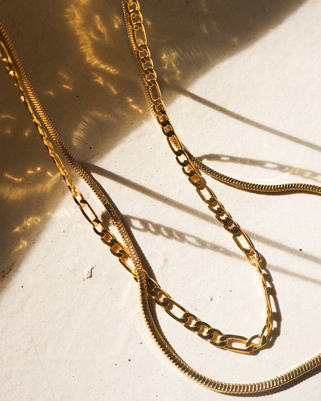 Cecilia Chain Necklace - Gold | Plated Gold