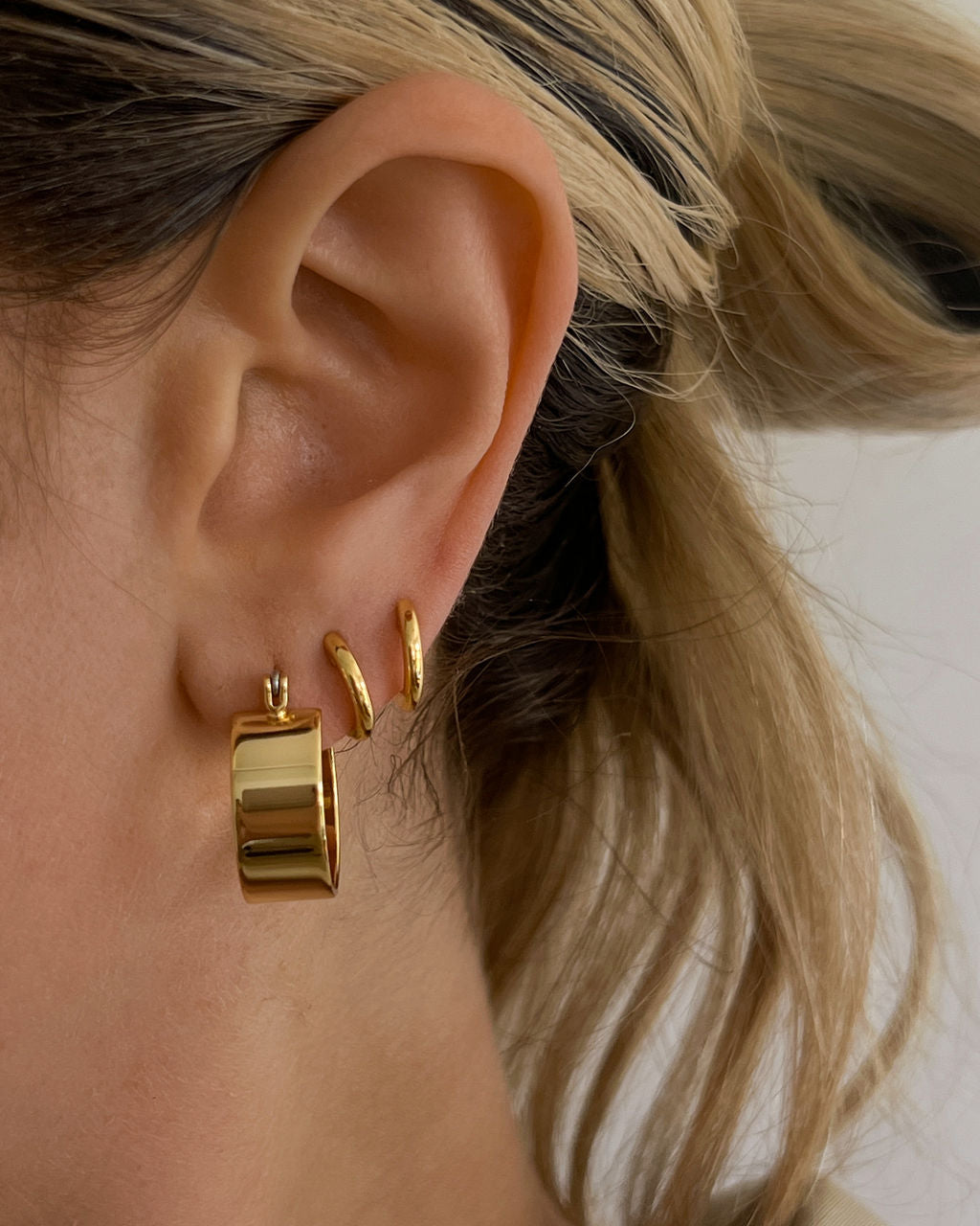 Positano Hoops - Gold | Plated Gold