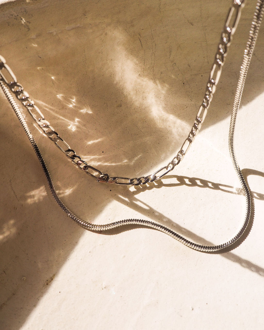 Cecilia Chain Necklace - Silver | Plated Silver