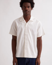 Ivory | York Camp Collar SS Shirt