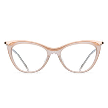 Womens | M2044 Cat Eye Optical | Matte Champagne | Clear Lens | 51MM