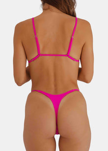 Mirage Bikini Top | Grenada Hot Pink