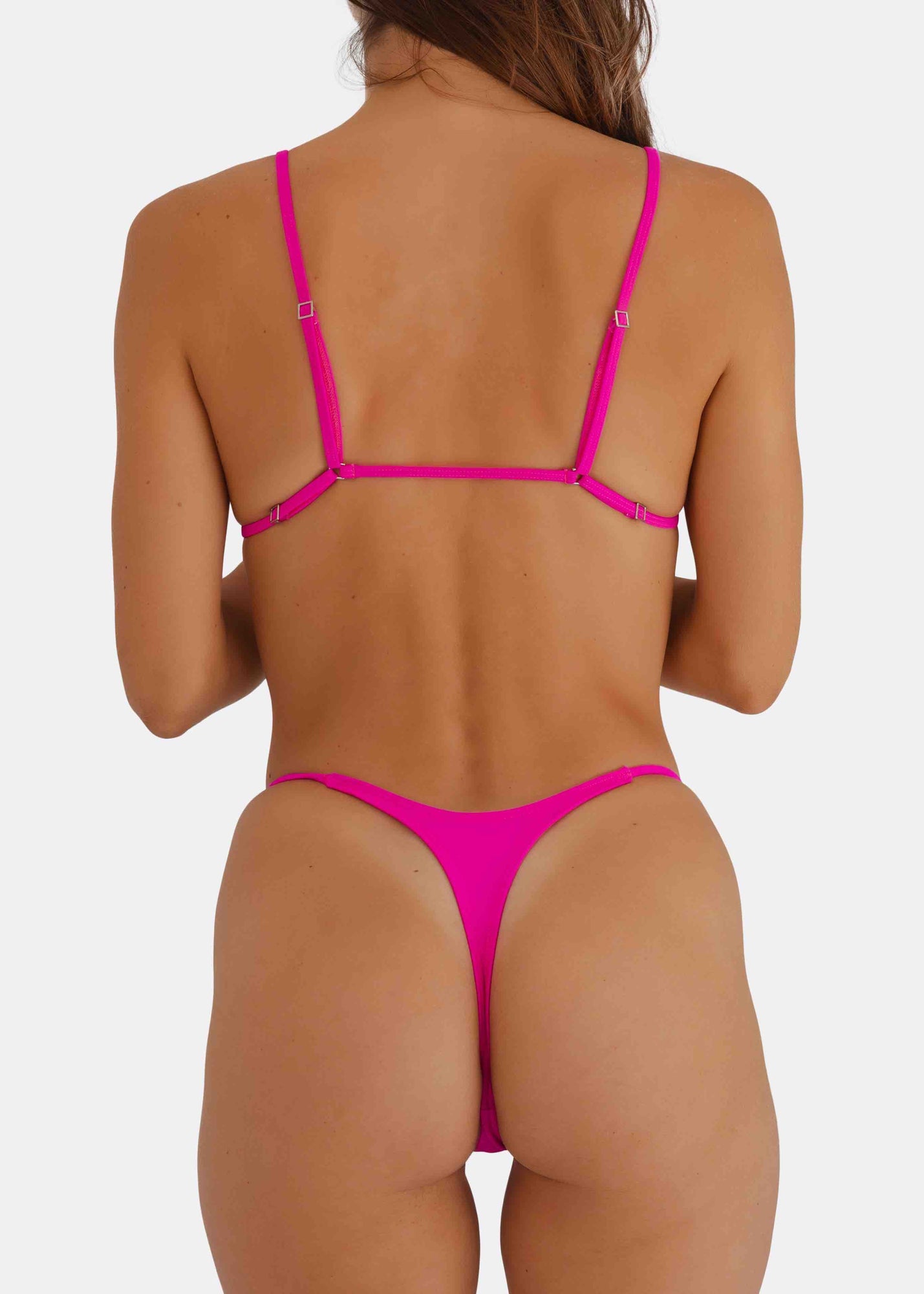 Mirage Bikini Top | Grenada Hot Pink