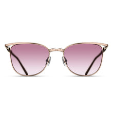 Unisex | M3109 Panto Sunglass | Rose Gold/Bordeaux | Pink Gradient Lens | 54MM