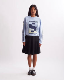 Forever Blue | S Block Standard LS Tee | Saturdays NYC