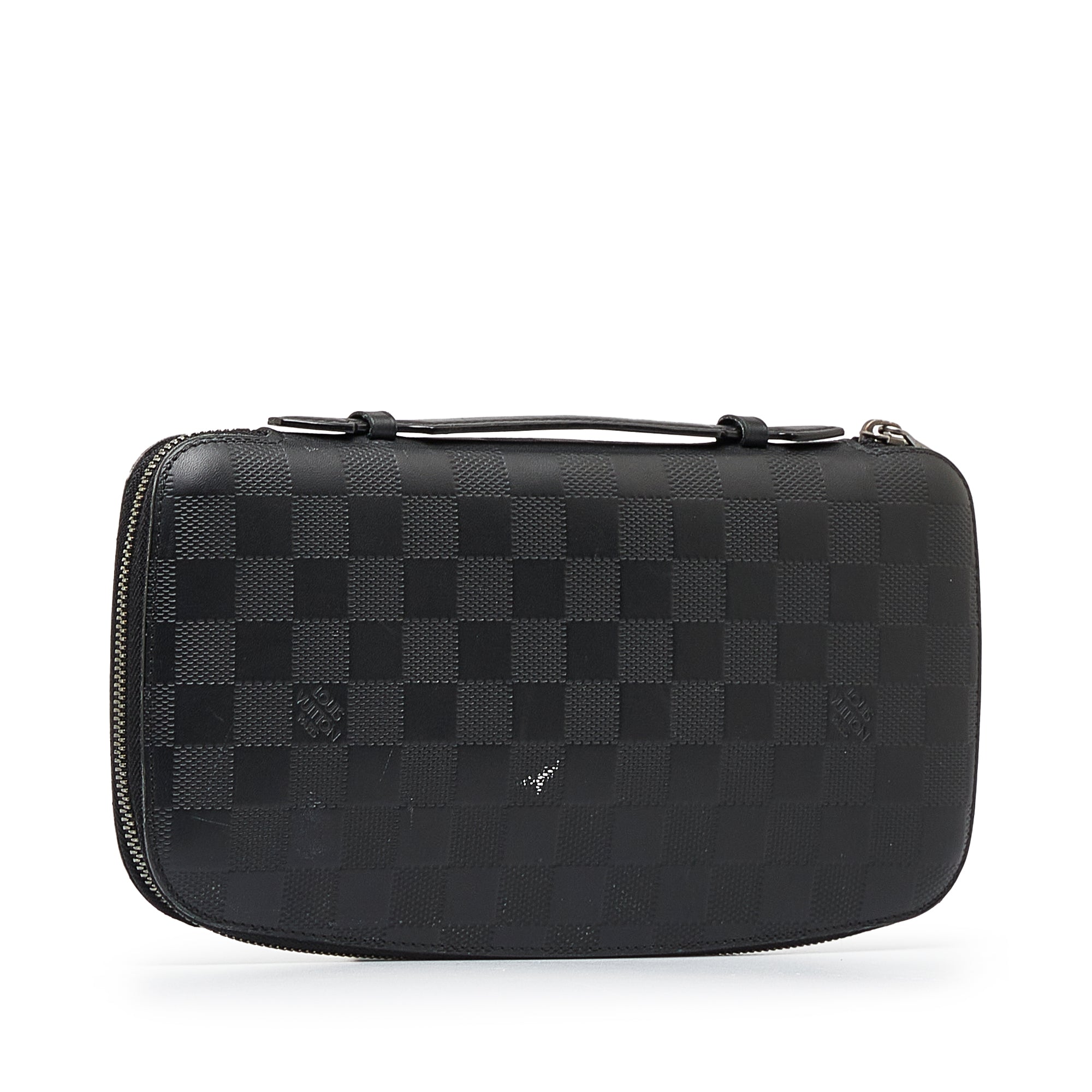 Louis Vuitton Pre-Owned Damier Infini Atoll Organizer XL | Women | Black