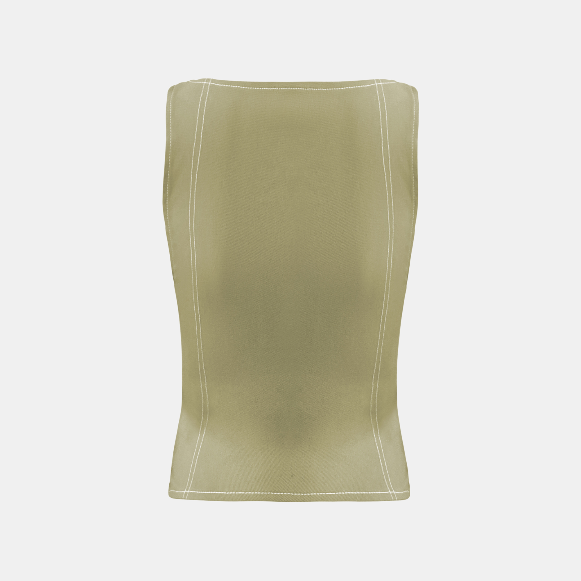 OW Collection MAPLE Top Top 053 - Olive