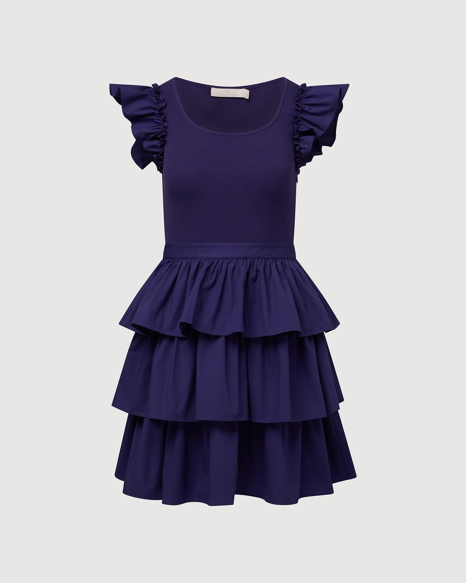 Ruffle Tank Dress | Navy Blue